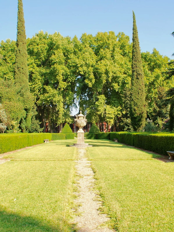 The gardens of the Palace of Moratalla, located near Cordoba.