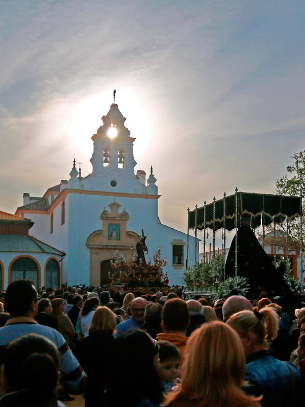 Procession in the village of Posadas, 24 km from the city of Cordoba.